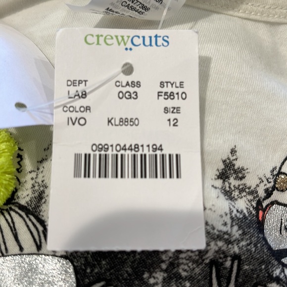 J CREW Girls Snowboard Long Sleeve T-shirt - Picture 5 of 6